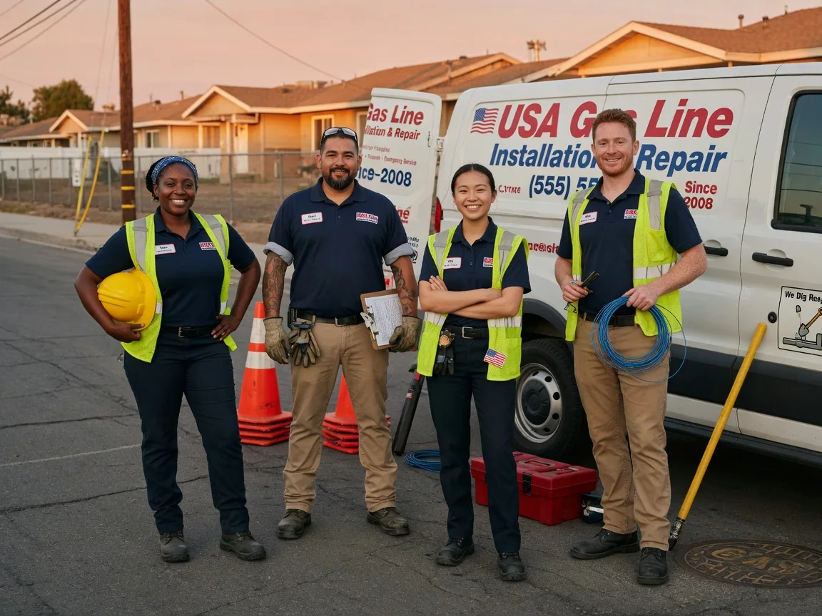 Gas Line Installation company in Jefferson, ME